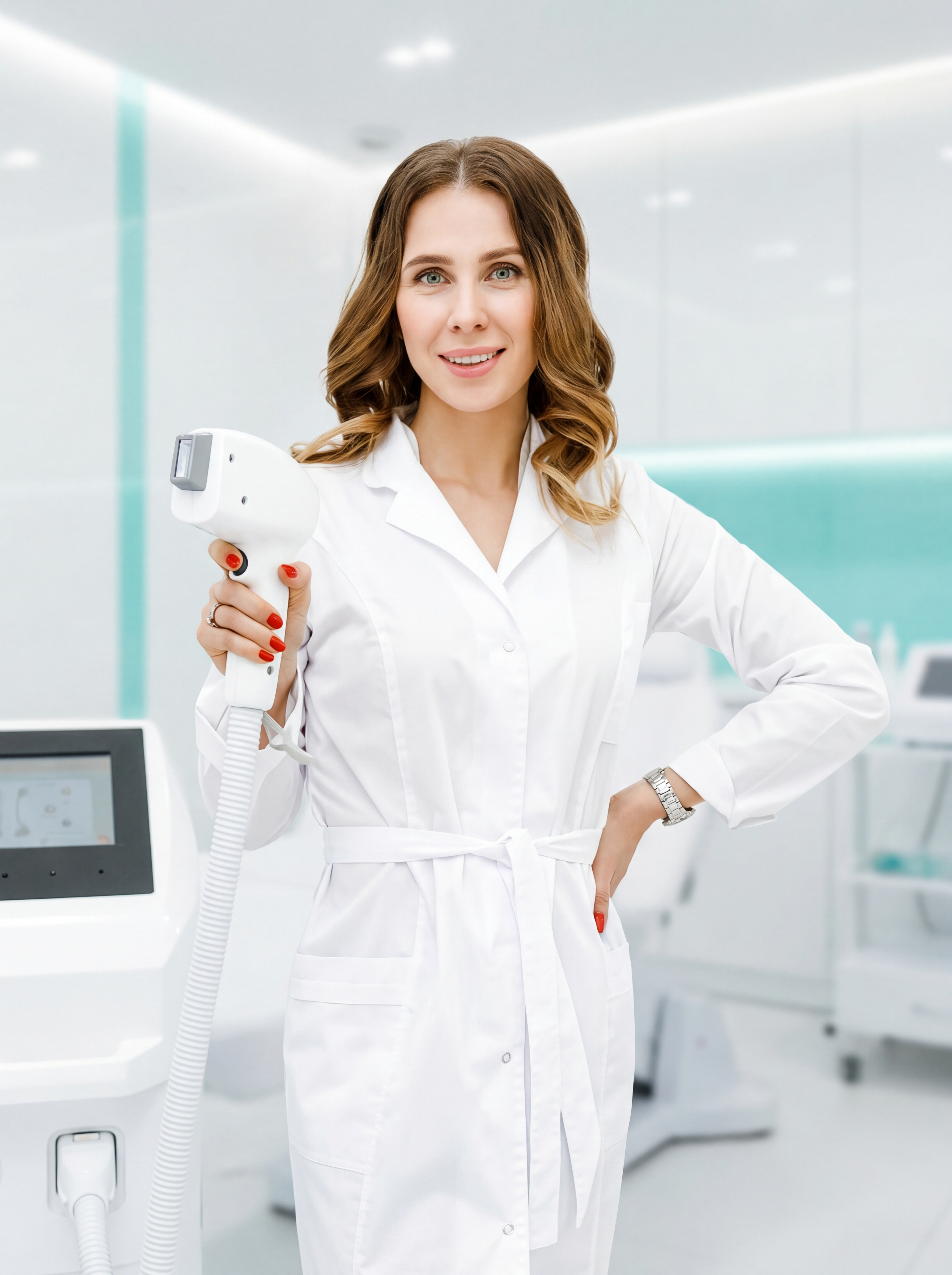 Professionelle Diodenlaser-Behandlung