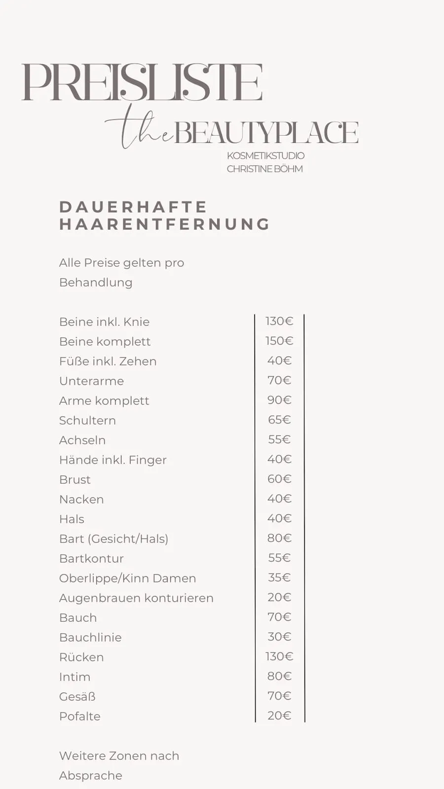 The Beautyplace, Eindruck 5